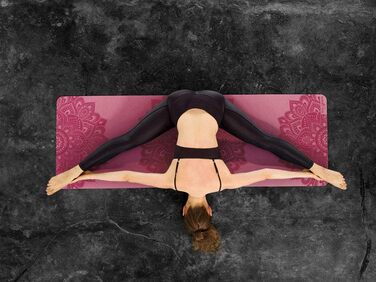 Еко-йога-мат Yoga Design Lab Infinity, антиковзкий, з ременем для перенесення, товстий, преміум якість
