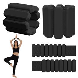 Набір манжет для збільшення ваги, 2 шт. (по 0.45 кг) - для йоги, бігу, силових тренувань, чоловіки та жінки