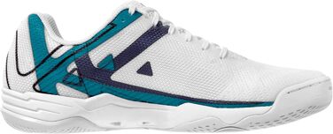 Жіночі гандбольні кросівки Kempa Wing 2.0, розмір 38 EU, білий, блакитний, пурпуровий