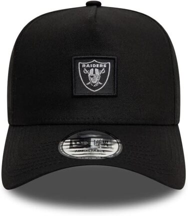 Кепка New Era з логотипом NFL Las Vegas Raiders, бейсболка Trucker, регульована, універсальний розмір