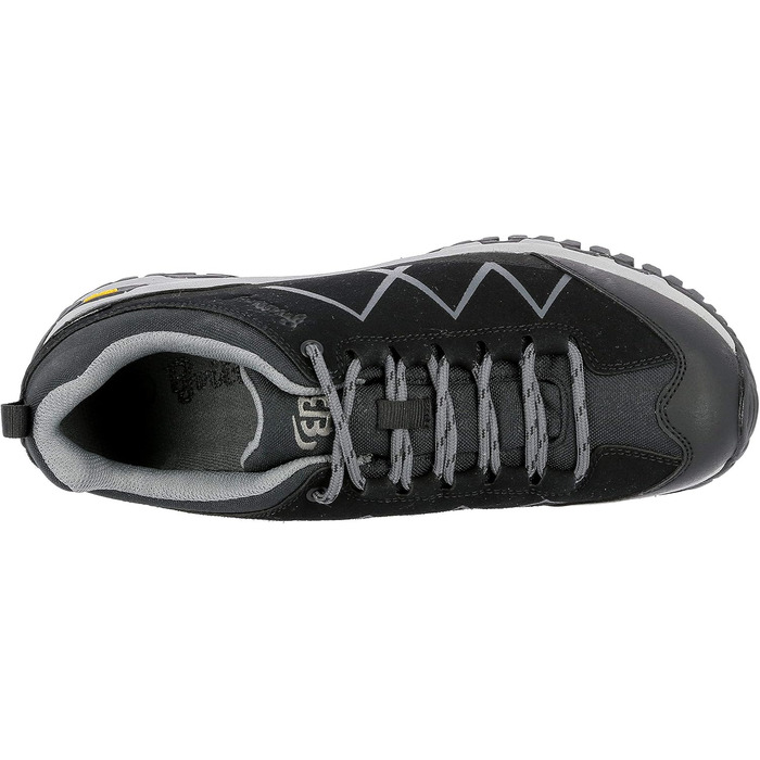 Черевики трекінгові та для ходьби Brütting Kansas Unisex, 39 EU, чорний/антрацит