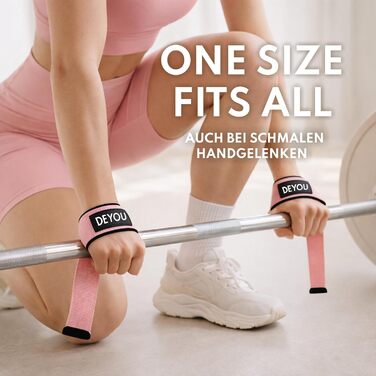 Підтримуючі рукави DEYOU для вузьких та середніх зап'ясть – м'які ремінці для тренувань, силових видів спорту, бодібілдингу (100% бавовна, сітчаста сумка) для жінок та чоловіків, пастельно-блакитні