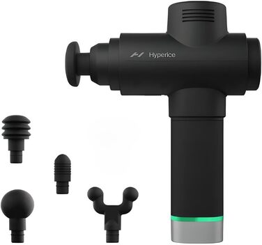 Масажний пістолет Hyperice Hypervolt 2 Pro з технологією Quiet Glide, портативний, чорний – перкусійний масажер