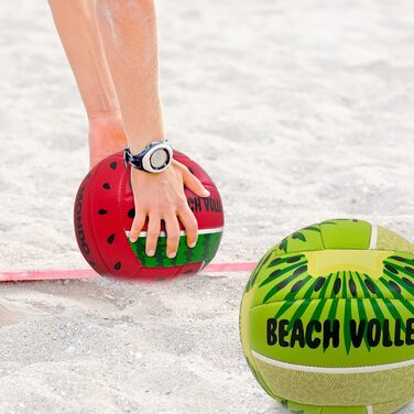 М'яч для волейболу Mondo Toys, розмір 5, PVC, Soft Touch, для пляжного волейболу (Фрукти)