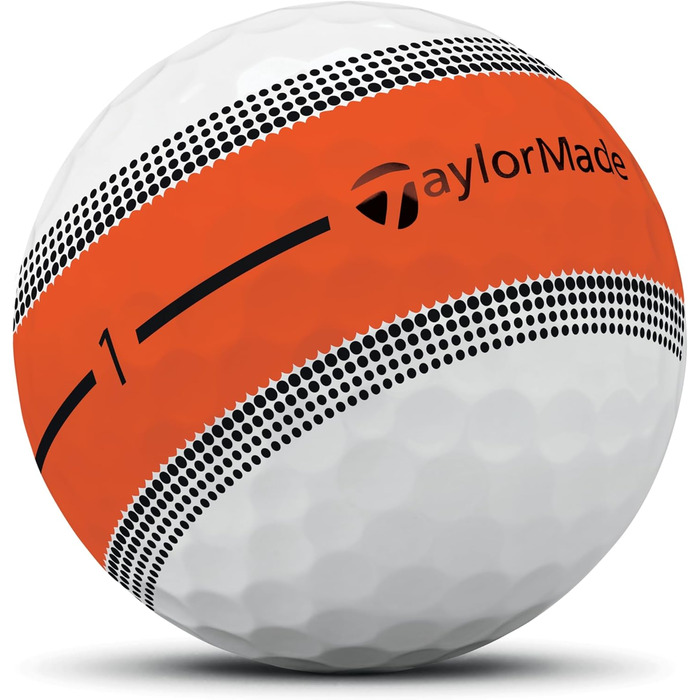 Гольф-м'ячі TaylorMade Tour Response Stripe 25, багатоколірні