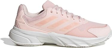Жіночі тенісні кросівки adidas CourtJam Control 3 для глини (44 EU, Wonder Quartz Wonder Quartz Crystal White)