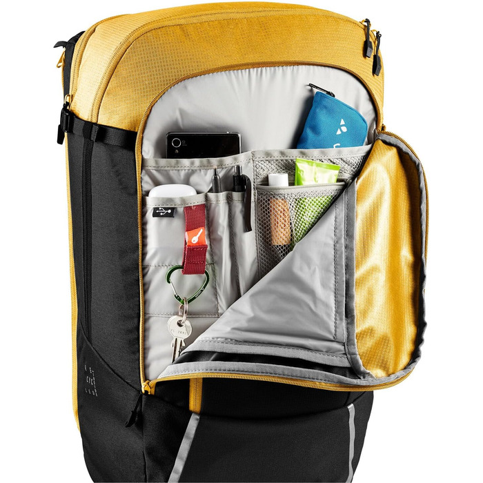 Рюкзак для велосипеда VAUDE Cycle 28 II, універсальний розмір, жовтий