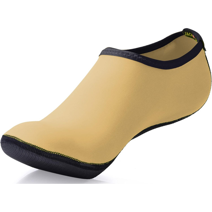 Шкарпетки-сланці JACKSHIBO для плавання та відпочинку на пляжі (35/36 EU, жовтий)