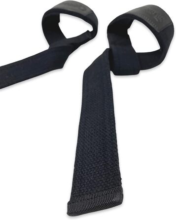 BEAR GRIP – Преміум подвійні ремені для тяги, елітна серія, чорні