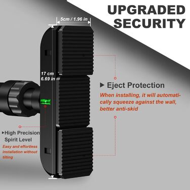 Климмер для дверей Klimmzugstange, 69-92 см, тренажер для дому, фітнесу, верхньої частини тіла, з неслизьким покриттям