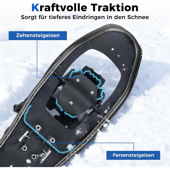 Шнеки COSTWAY з підйомником, розмір EUR 35-45, до 68/90 кг, комплект з трекінгових палиць та сумки