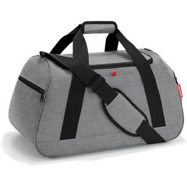 Спортивна та дорожня сумка reisenthel activitybag Twist Silver, водовідштовхувальна, функціональна, з плечовим ременем і ручками, сучасний дизайн