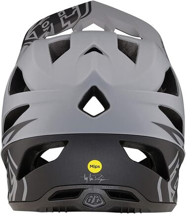 Шолом Troy Lee Designs Stage для даунхілу, MIPS, вентиляція, легкий, MTB, BMX, для дорослих, сірий XL/2XL