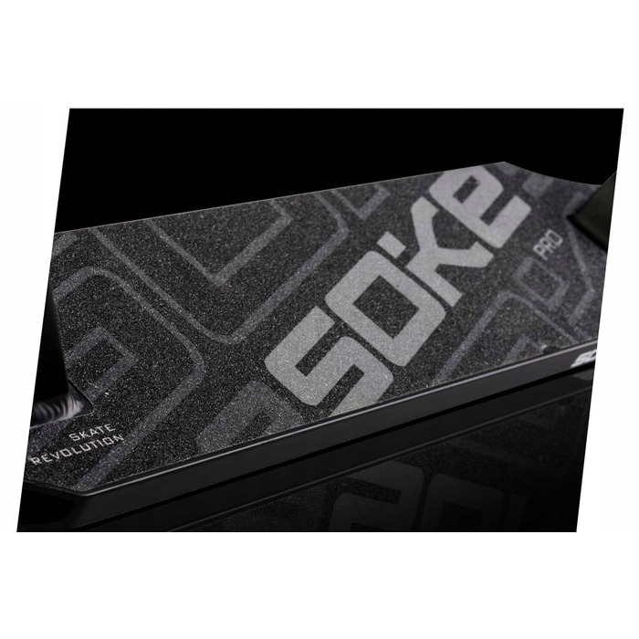 Двоколісний самокат Soke 1603, Чорний, Золотий