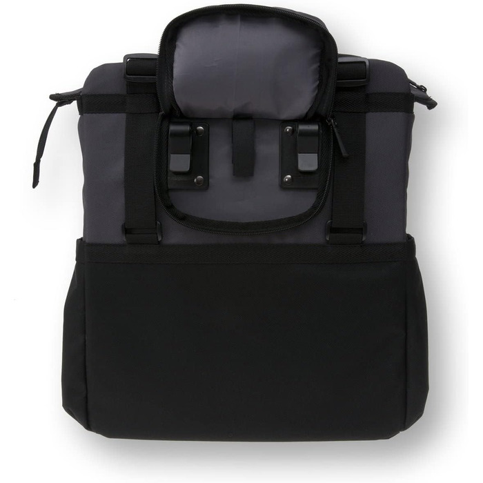 Велосипедна сумка Basil Bell Shopper X-Large 16x32x35 см чорна