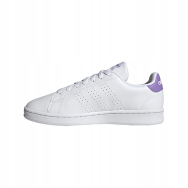 Жіночі кросівки adidas Advantage Cloudfoam, шкіра, білі, lifestyle, р. 38