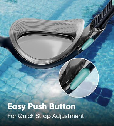 Жіночі окуляри для плавання Speedo Biofuse 2.0, сині, універсальний розмір