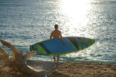 Надувна SUP-дошка Bestway Hydro-Force Touring Aqua Excursion 381×79×15 см, комплект для серфінгу