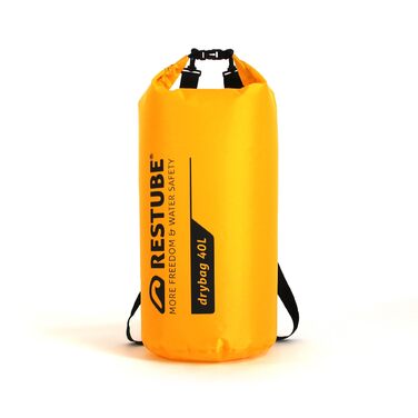 Restube Сумка-мішок Drybag - преміум якість, 40L, жовта | Водонепроникна, для подорожей, активного відпочинку