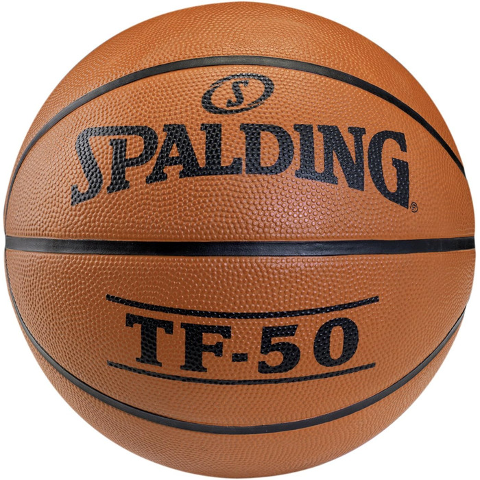 Баскетбольний м'яч Spalding TF-50 для чоловіків і дітей, розмір 3, помаранчевий