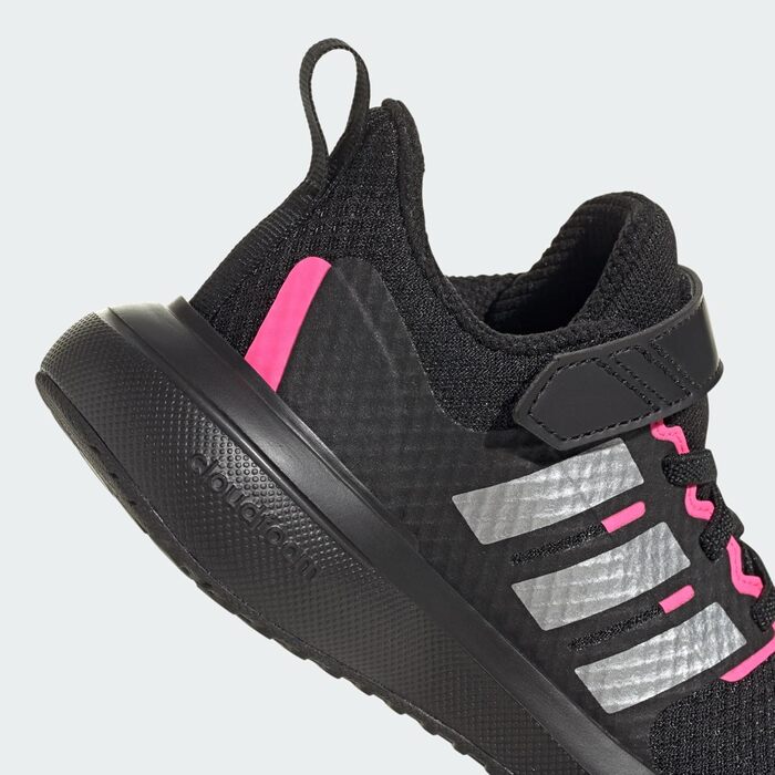 Дитячі кросівки adidas Fortarun 2.0 (32 EU) - чорний, сріблястий, рожевий