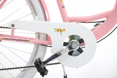 Стильний жіночий велосипед 28'' Shimano 7 швидкостей, рожевий, легкий та комфортний
