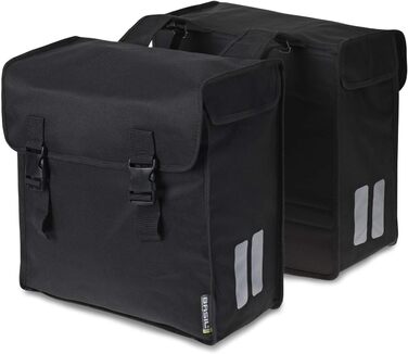 Велосипедна сумка Basil Doppelpacktasche Mara 3XL, чорна, 52 л