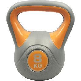 Гиря Kettlebell з пластику, 2-20 кг, для фітнесу