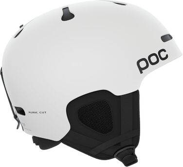Сноубордичний та лижний шолом POC Auric Cut, добре вентильований, регульований, універсальний, білий матовий, розмір M-L (55-58 см)