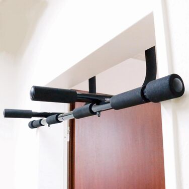 Спортивний турнік 4-в-1 для дому: турнік, бруси, стіна для віджимань, тренажер для пресу. Макс. вага 100 кг, монтаж без свердління