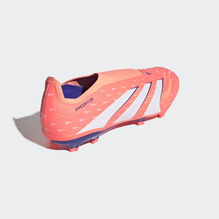 Футбольні бутси adidas Predator League Laceless для твердого/багатоповерххового поля (42 2/3 EU, Signal Coral Cloud White Beam Orange)