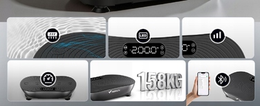 Віброплатформа Merach MR-2533B1, 150 Вт