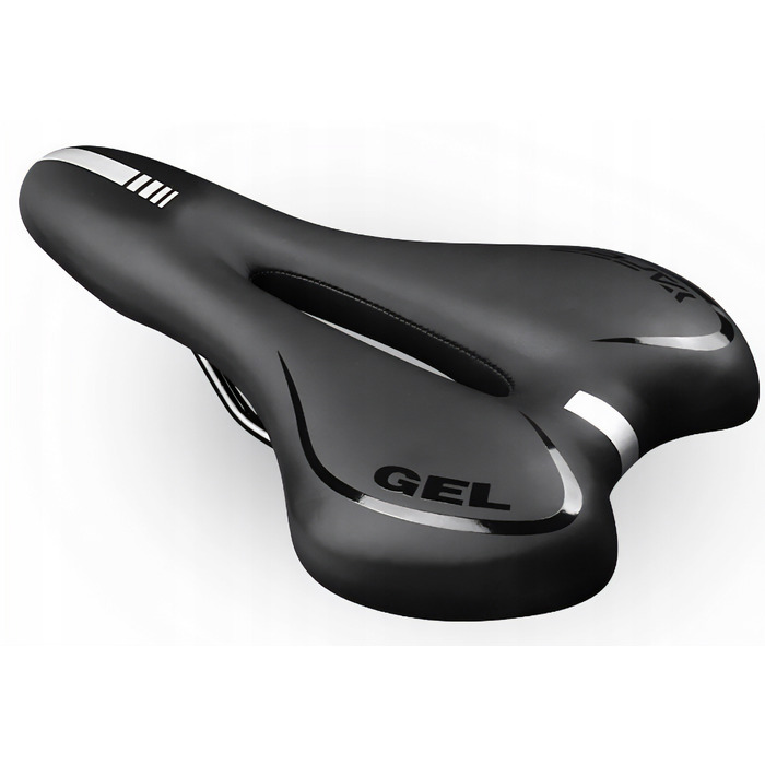 Велосипедне сідло MatMay — комфортне універсальне сідло, 160 мм