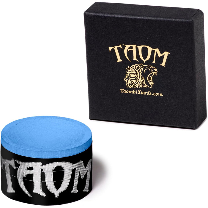 TAOM V10 Більярдний кий преміум класу з крейдою блакитного кольору в брендовій коробці