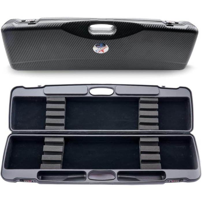 Чохол для бильярдного кия KONLLEN 2x4 Oxford Cloth з кишенями для аксесуарів, карбонове покриття