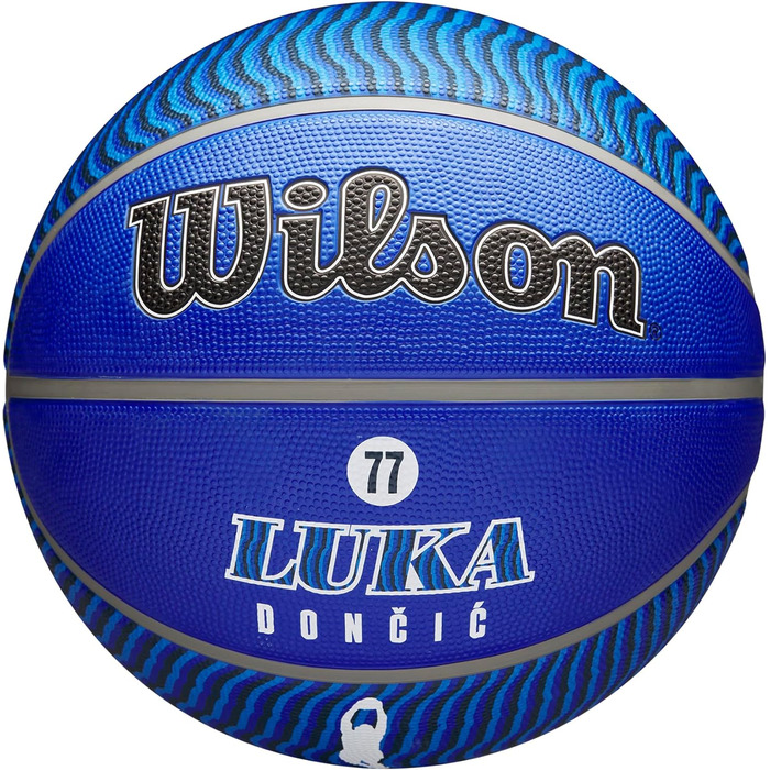 Баскетбольний м'яч WILSON NBA Luka Doncic, для вулиці, розмір 7, 17,8–74,9 см, міні