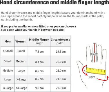 Зимові рукавички для чоловіків та жінок: термо рукавички з сенсорним екраном для велосипеда та бігу, чорні (M/L для чоловіків, L/XL для жінок)