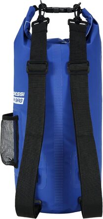 Водонепроникний мішок Cressi Dry Bag 10 LT для дайвінгу, плавання, риболовлі, каякінгу, рафтингу, кемпінгу та сноубордингу (з блискавкою, блакитний)