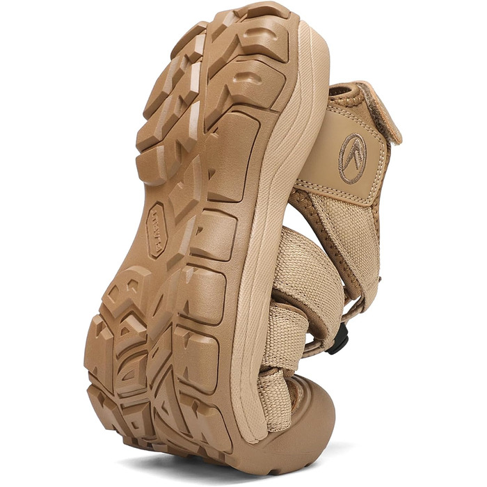 Чоловічі сандалі FLARUT для активного відпочинку та туризму, закритий носок, хакі, 46 EU