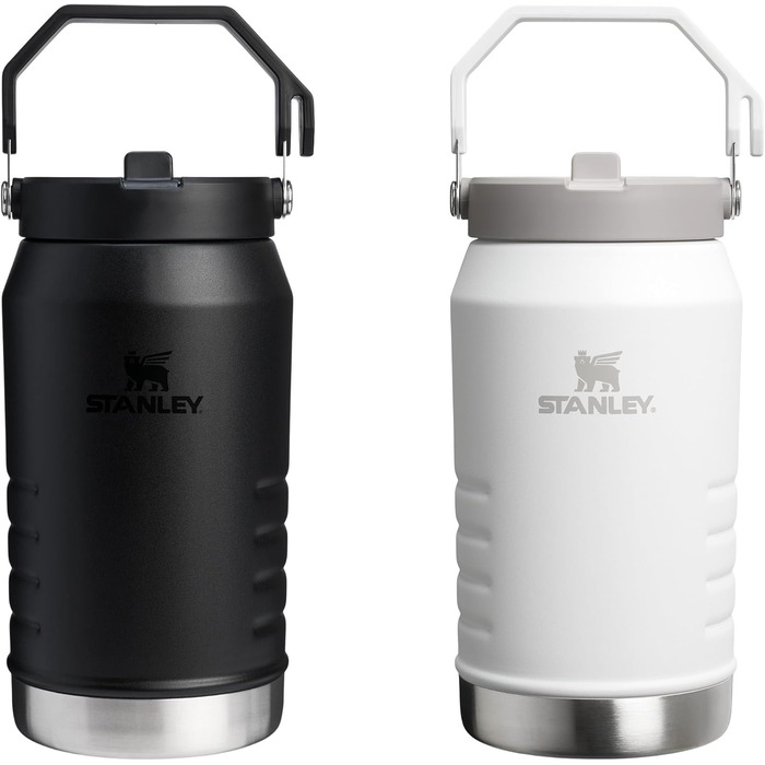 Термос-глечик зі складною трубочкою Stanley IceFlow 1.9 л, тримає холод до 4 днів, герметичний, легкий, для спорту, без BPA, морозостійкий, підходить для посудомийки