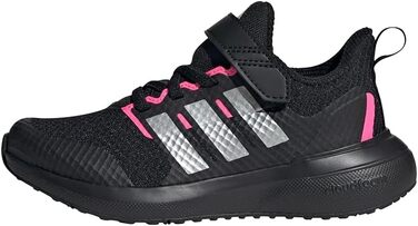 Дитячі кросівки adidas Fortarun 2.0 (32 EU) - чорний, сріблястий, рожевий