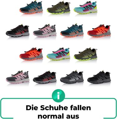 Водонепроникні трекінгові черевики для жінок та чоловіків, Trail Running, 44 EU, блакитний/помаранчевий