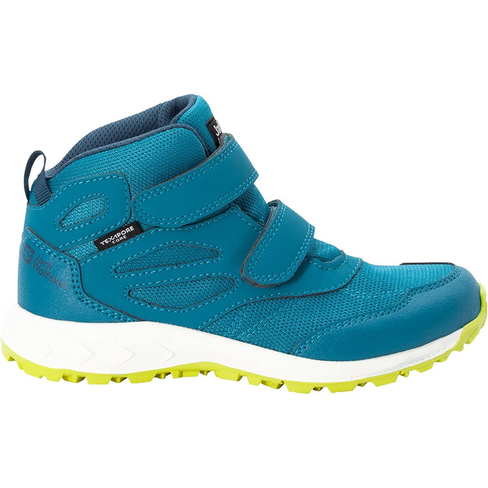 Черевики дитячі Jack Wolfskin Woodland Texapore Mid Vc K - водонепроникні, 36 EU, Scuba