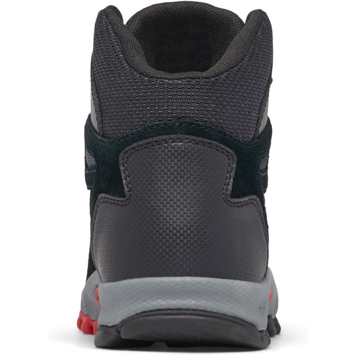 Трекінгові черевики Columbia Newton Ridge Amped Mid Rise для дітей (36 EU, Black Mountain Red Youth)