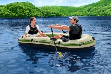Надувний човен Bestway Hydro-Force Voyager X2 232×118×37 см комплект