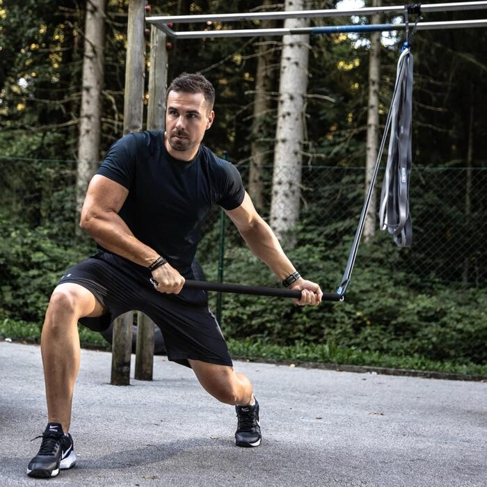 Aerobis® Powerbands: Набір еластичних стрічок для силових тренувань до 200 кг | Без латексу, 4 шт.