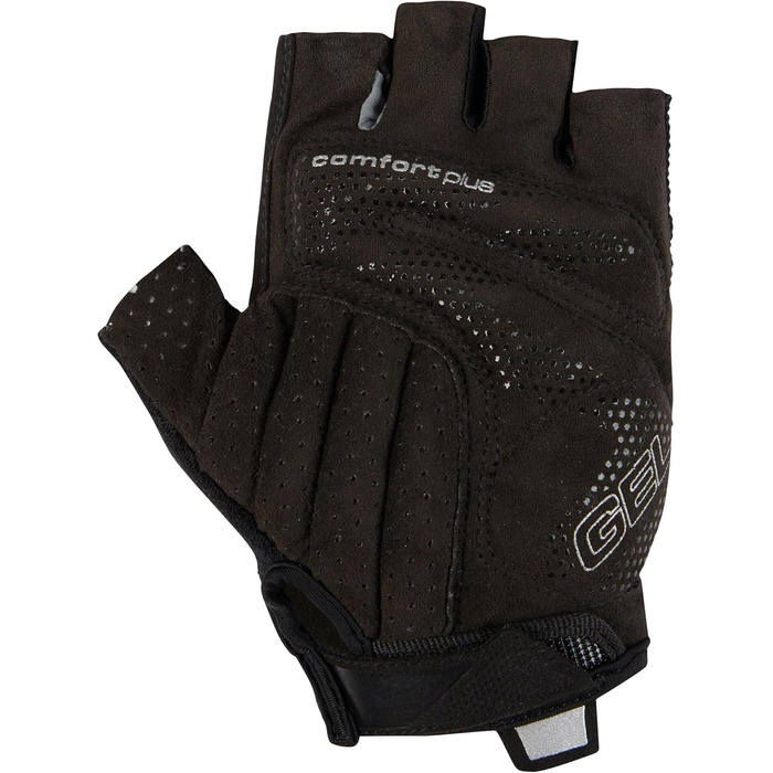 Чоловічі велоперчатки Ziener Curdin для гірського велосипеда та шосе, короткі, чорні