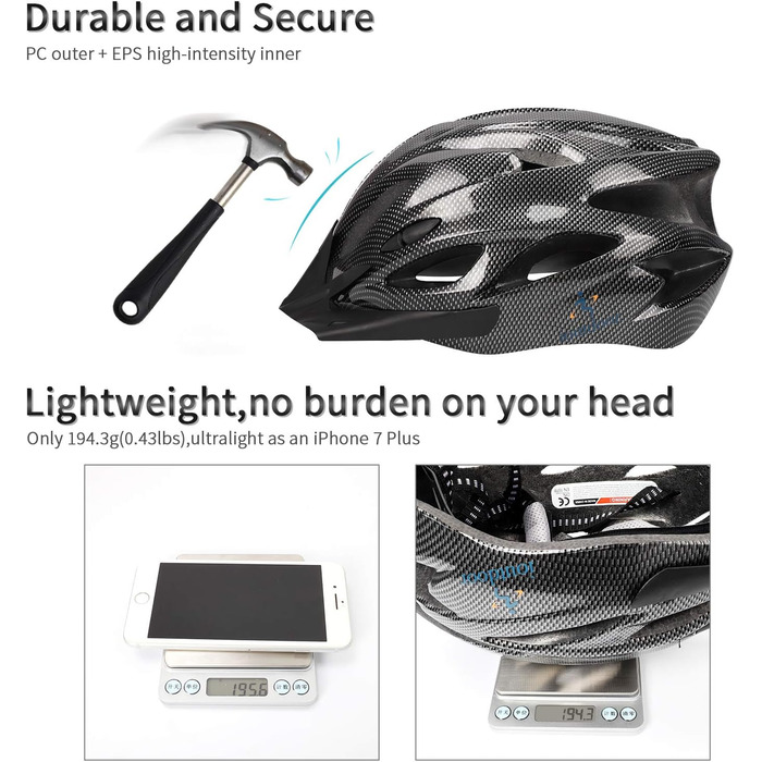 Велосипедний шолом ioutdoor для дорослих, CE EN1078, EPS + PC, знімний візор, регульований (56-62 см), червоно-білий
