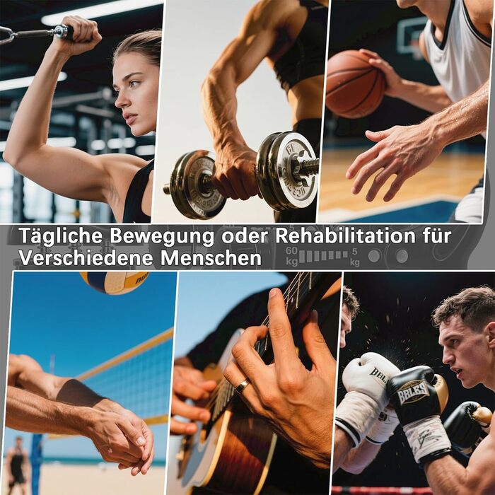 Тренування хватки рук: набір для розвитку сили, масажний м'яч для альпінізму та зняття стресу