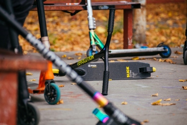 Трюковий самокат Stunt RAVEN Evolution Xalor Lime 120 мм HIC